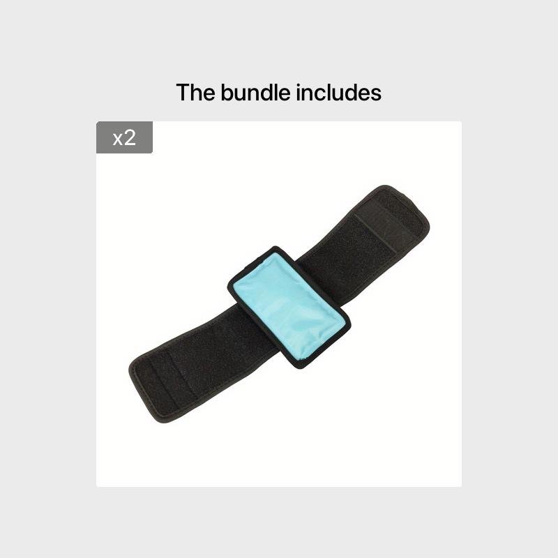 Reusable Gel Ice Packs with Resin Material for Sports Injuries Ankle, Head, Shoulder, Leg, and Knee Wrapping, Unisex Full-Body Cold/Hot Compress