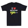 I Love Squirters Funny 80s Squirt Gun Grpahic Humor Quote Vintage Unisexs TShirt