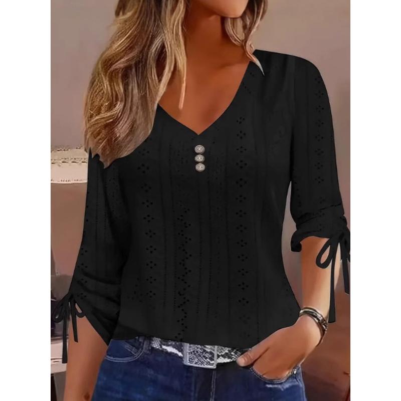 Solid Lace Shirt Tops Women T Shirt Clothing Spring Autumn Basic Korean White Blouse Vintage Female Y2K Clothes Pullover T Shirt