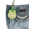 Fluffy Pompon Doll Keychain – Cute Backpack Pendant for Girls