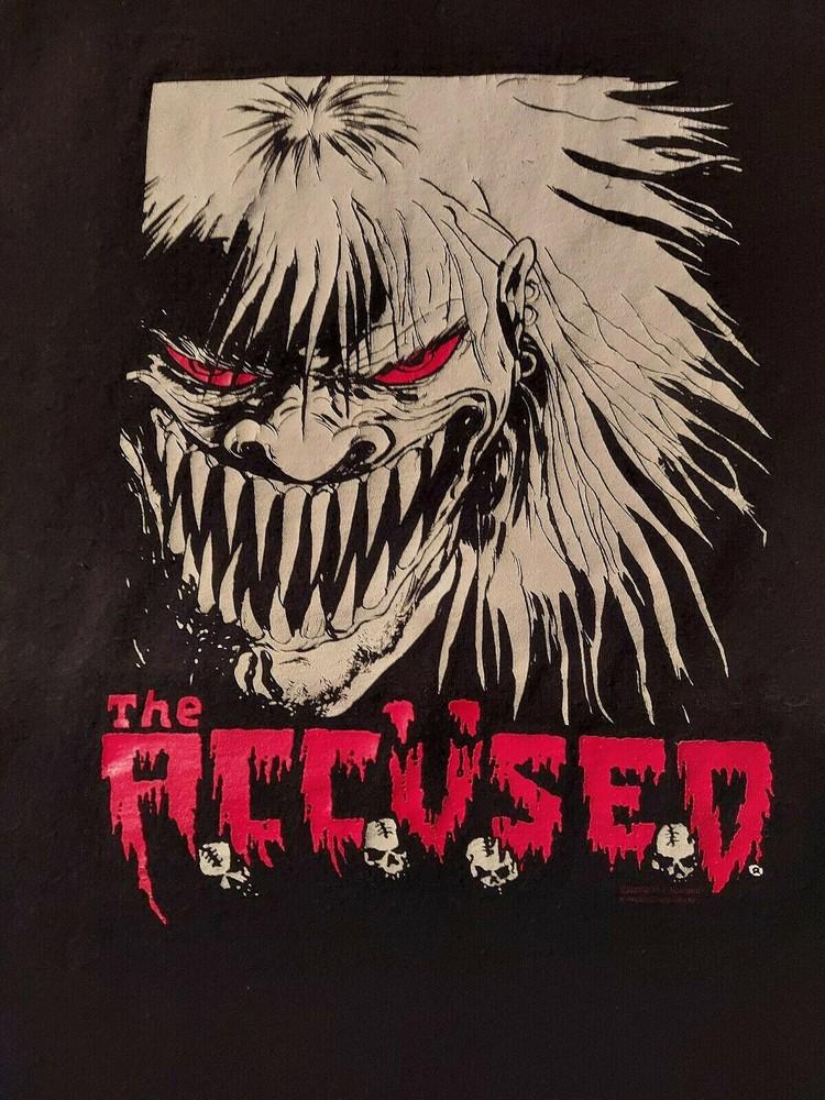 THE ACCUSED ACCUSED AD Black Cotton shirt gift for fan Unisex T-Shirt XXXXL