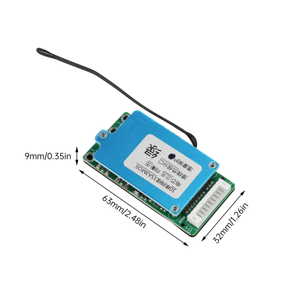 1/2pcs BMS 10S 36V 15A Li-ion Lithium-ion 18650 Battery Protection Board with Overcharge Overdischarge Overcurrent and Short Cir