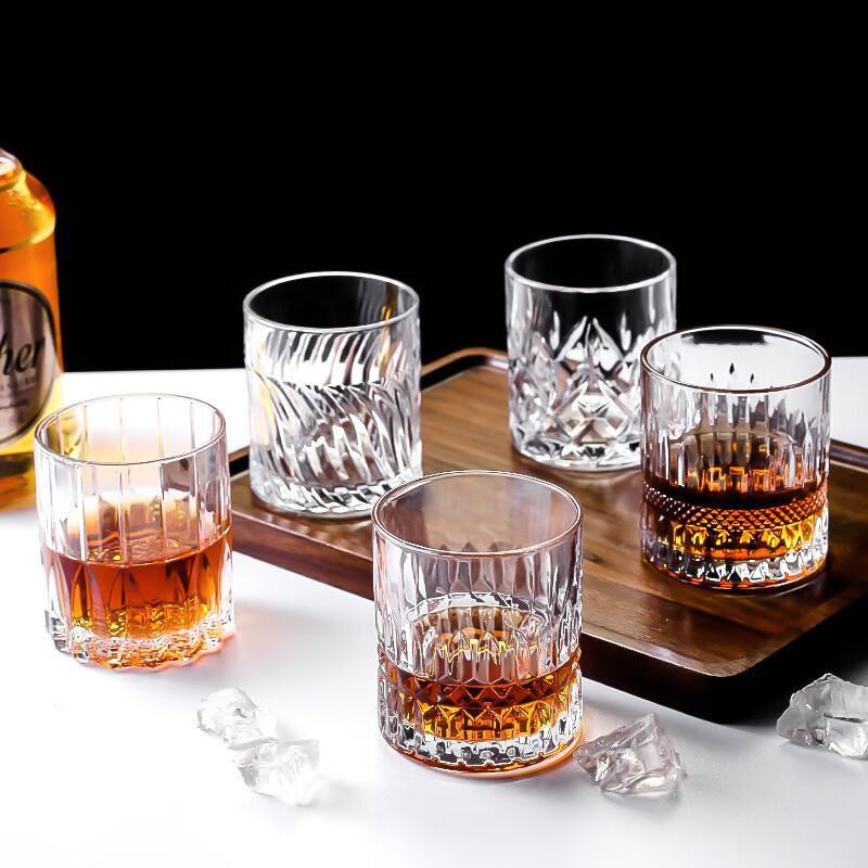 Sword Pattern Whiskey Glass Set