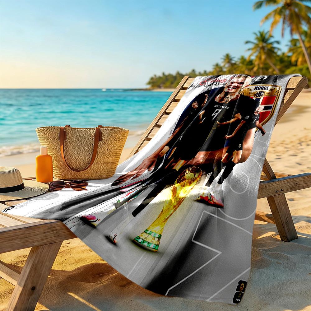 Torjubel Moment Strandtuch Super Weich Mikrofaser Schnelltrocknend Stoff Bequem Leicht