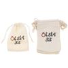 Cotton Linen Jewelry Pouch Drawstring Gift Bag Vintage Style Candy Bag Multipurpose Pouch for Wedding and Event Use