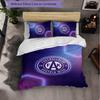 Austria Wien FC Themed Bedding 3Pcs Duvet Cover Set Decorative Bed Linen For Teen Room Home Decoration