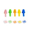 5/2/1Pairs Soft Silicone Earplugs Comfort Noise Reduct Earplugs Protective Sleep Reusable Waterproof Swimming Ear Plug With Box
