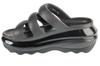 Crocs Klassische Mega Crush Riemensandalen für Damen, schwarz