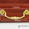 1 Pezzo Maniglia per Mobili Vintage Maniglie in Legno Retrò per Scatola Regalo Vino Pomelli Tiranti per Cassetto Armadietto Ferramenta per Mobili da Cucina