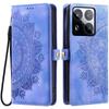 Style 016 For Xiaomi 15 Pro Case Skin Feel Totem Imprinted Wallet Leather Phone Cover