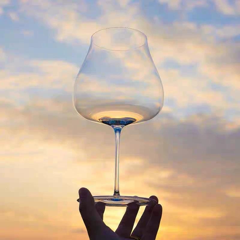 2pcs 810ml Crystal Wine Glasses Large Red Wine Tasting Glasses Barware Decor Perfect for Awakening The Flavors of Red Wine