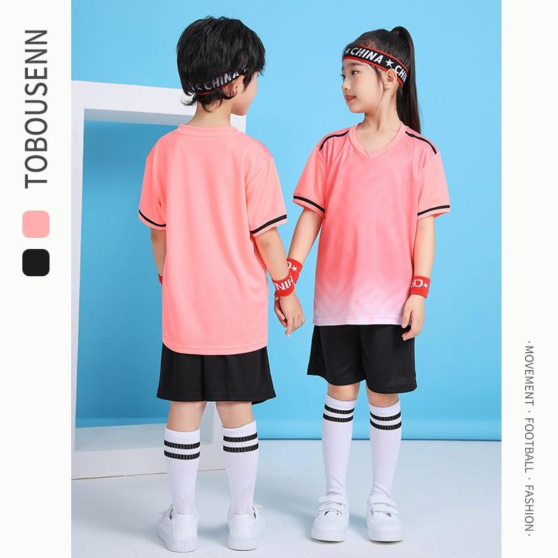 Kids Quick-Dry Sports Jerseys Badminton Table Tennis Volleyball Training