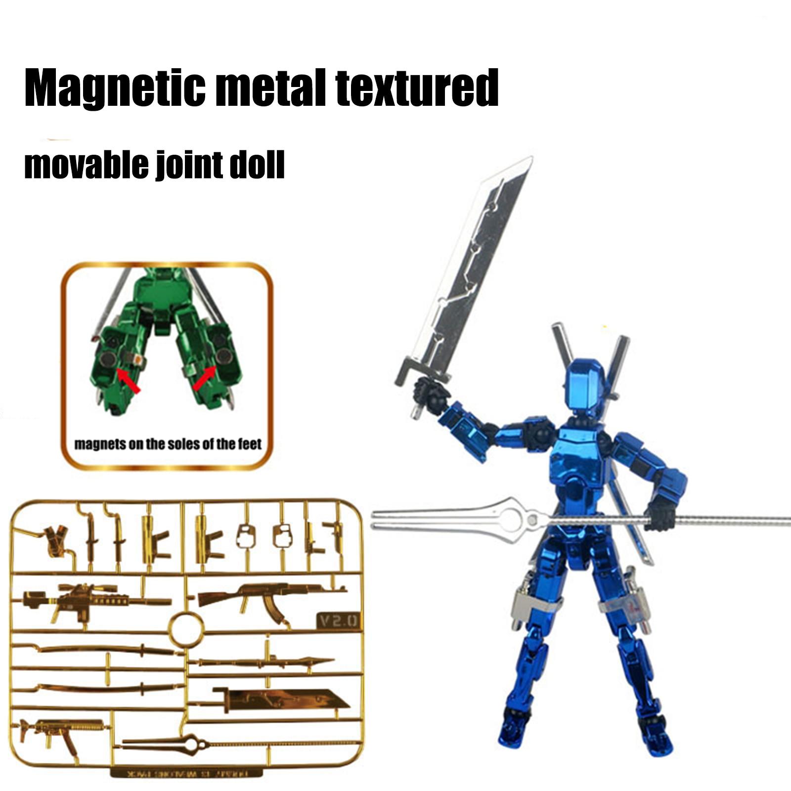 

Металлическая текстура, специальная форма, хиппи-ковбой, многошарнирная подвижная кукла, роскошный набор панелей One Size синий