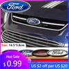 New 2026 Car Sticker Ford New 2025 Hot 1PC 14.5CM Car Front Hood Emblem Badge Sticker logo For Ford Mondeo Explorer edge Focus f