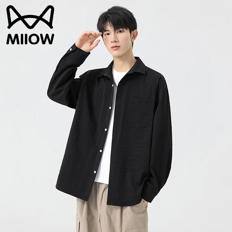 Maoren Men s Casual Long-Sleeve Shirt M