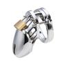 304 Stainless Steel Male Chastity Cage Belt Male Penis Ring Lock Device Sex Toys for Men Couples BDSM Games Erotic