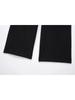 Pure Color Women High Waist Black Pants Solid Elastic Waist Wide Leg Pant Woman Fashion Lace Up Casual Loose Pants Streetwear