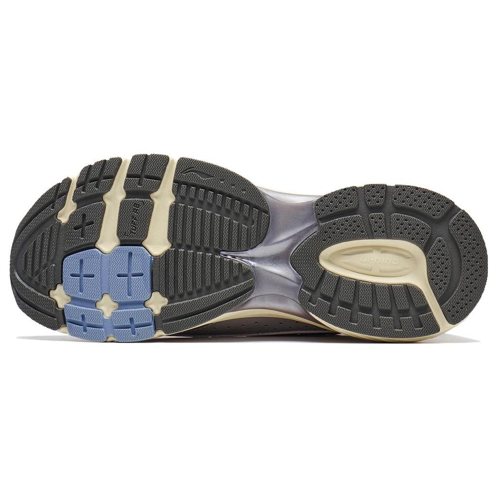 Li Ning Comet LITE Slip Resistant Abrasion Resistant Low Top Casual Shoes Women's White Silver AGCT236-2