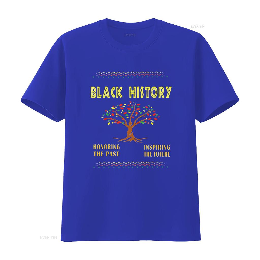 Honoring Past Inspiring Future Black History Month T Shirt vintage Washed Slightly Comfortable Unisex Stylish Breathable