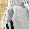 2pcs/set Kids Boys Casual Letter Print Sweatshirt Sets for Children 1-10Y Girls Clothes Tracksuit Soft Long Sleeve Top and Pants Outfit