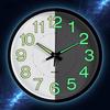 12 Inches 30CM Luminous Wall Clock Quartz Clock Bedroom Living Room Wall Clock Simple Clock
