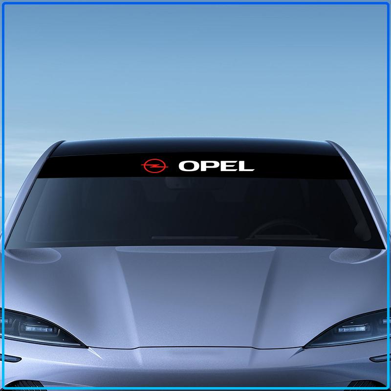Car Front Windshield Stickers Front and Rear Decorative Decals Sticker For Opel Astra C G H Insignia J K Zafira B Corsa Vectra C Corsa C