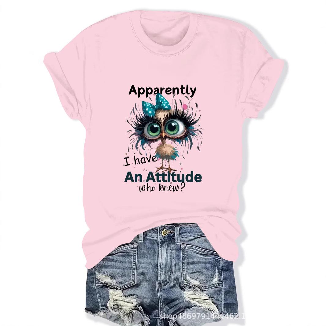 

Women s Fashion Round Neck T-Shirt S