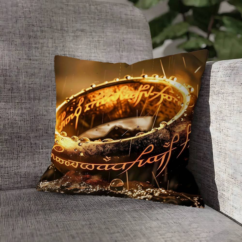 L-Lords of the R-RingES Throw Pillow Case For 55x55cm 30x30cm 50x50cm 45x45cm 40x40cm Square Chair Pillowcase Case