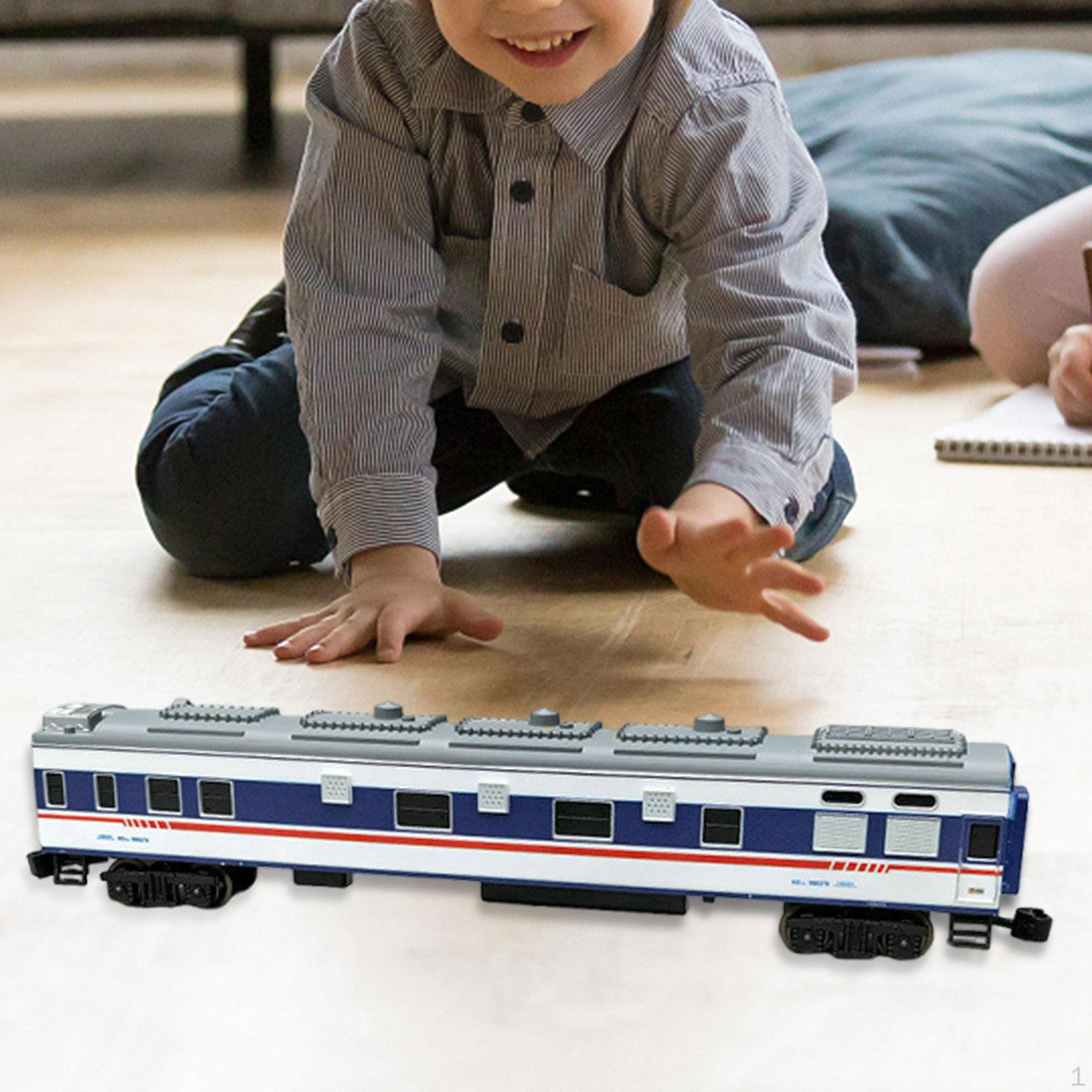 

KD25G Модель поезда Игрушка Коллекционная Классическая для детей Железная дорога Образовательная Диорама синий