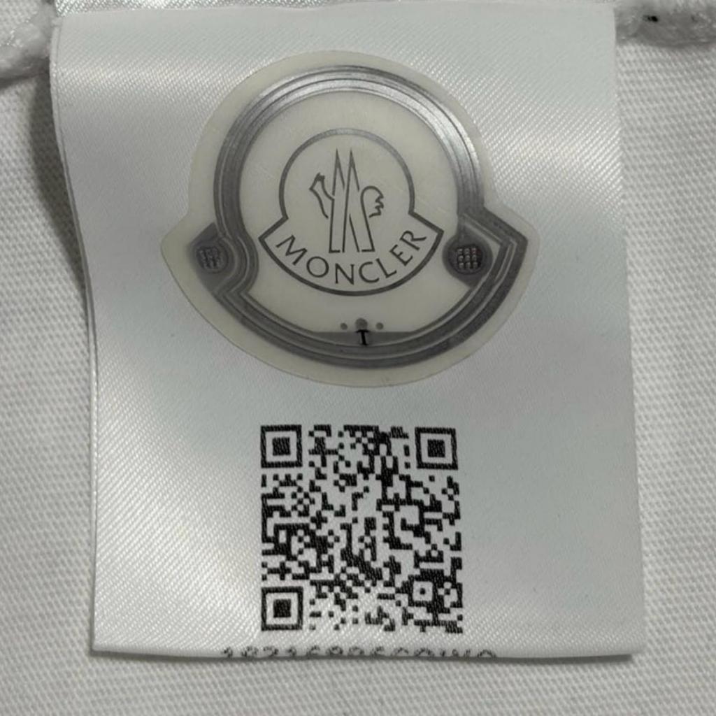 Used MONCLERLong-sleeved T-shirt White Mens