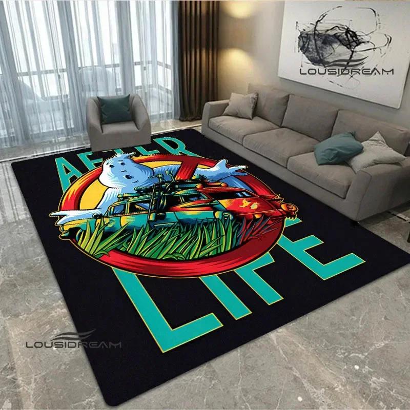 3D G-Ghostbusters Cartoon printed carpet living room bedroom carpet non-slip door mat area rug Home room decor birthday gift