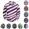 Men's Halloween Loose Fit Long Sleeve Shirt Button Down Collar Vintage Casual Shirt Breathable Fabric Suitable for Spring Autumn Outdoor Daily Wear