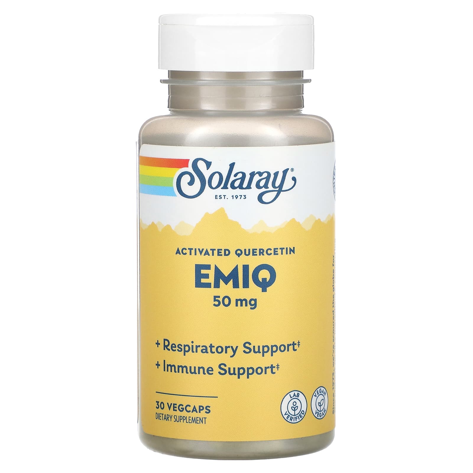 

Activated Quercetin, Emiq, 50Mg, 30 Veggie Caps