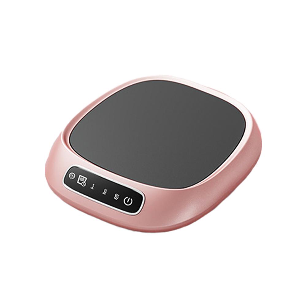 1Pc Cup Heater USB Coffee Mug Warmer Electric Milk Tea Cup Heating Coaster Cup Warmer for Home Office USB Voice Desk Cup Warmer