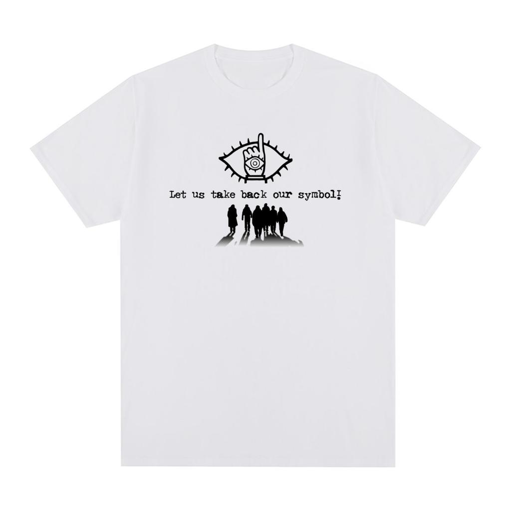 20th century boys Let Us Take Back Our Symbol naoki urasawa Vintage T-shirt Cotton Men T shirt New Tee Tshirt Womens Tops