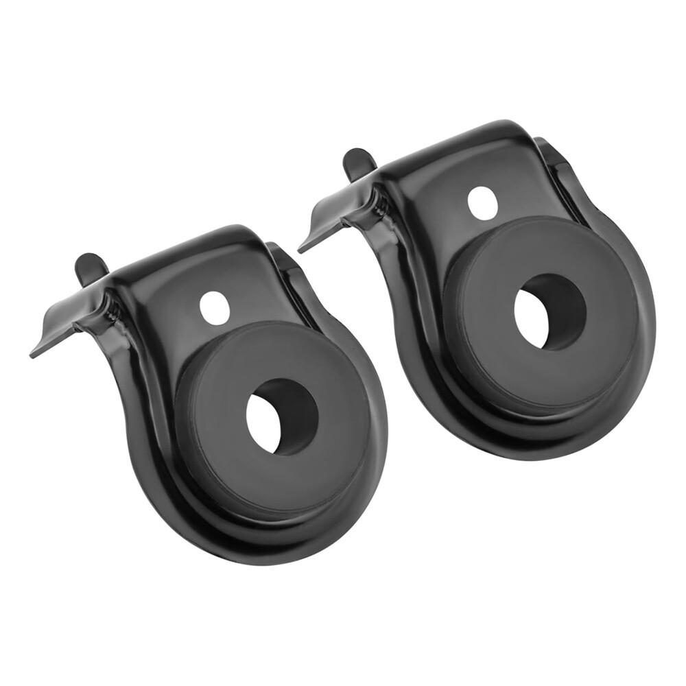 2pcs Upper Radiator Bracket with Cushion For Honda Civic 2006-2011 Fit 2009-2013