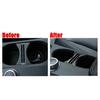 Carbon Car Water Cup Holder Frame Cover Trim Sticker For Benz GLA CLA A 2013-19