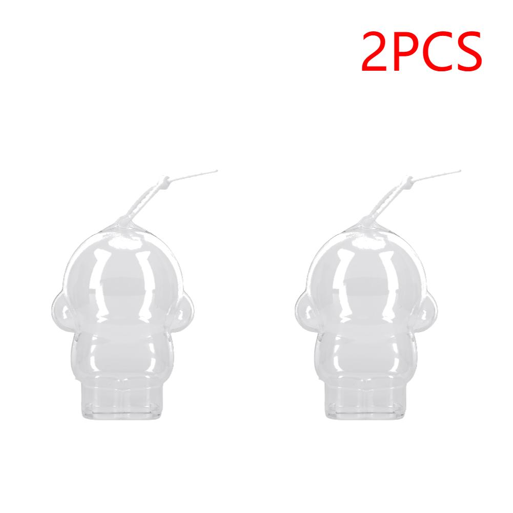 1/2 STÜCK Acryl Transparent Schutzhülle Puppen Staubschutz Aufbewahrungskoffer mit Riemen für Skull Panda Winter Movement für SP Puppe