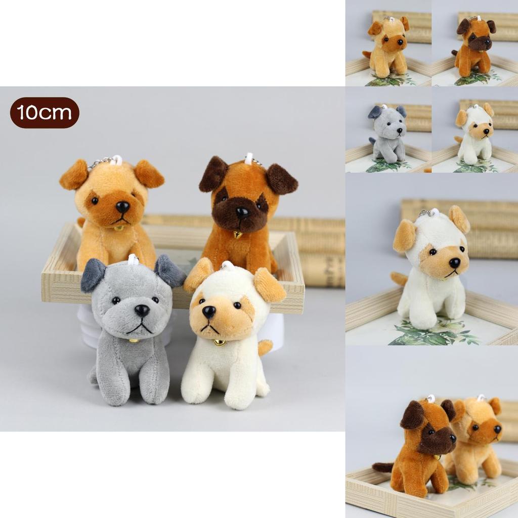 Adorable Husky Plush Toy Realistic Dog Stuffed Animal Cute Puppy Doll Keychain