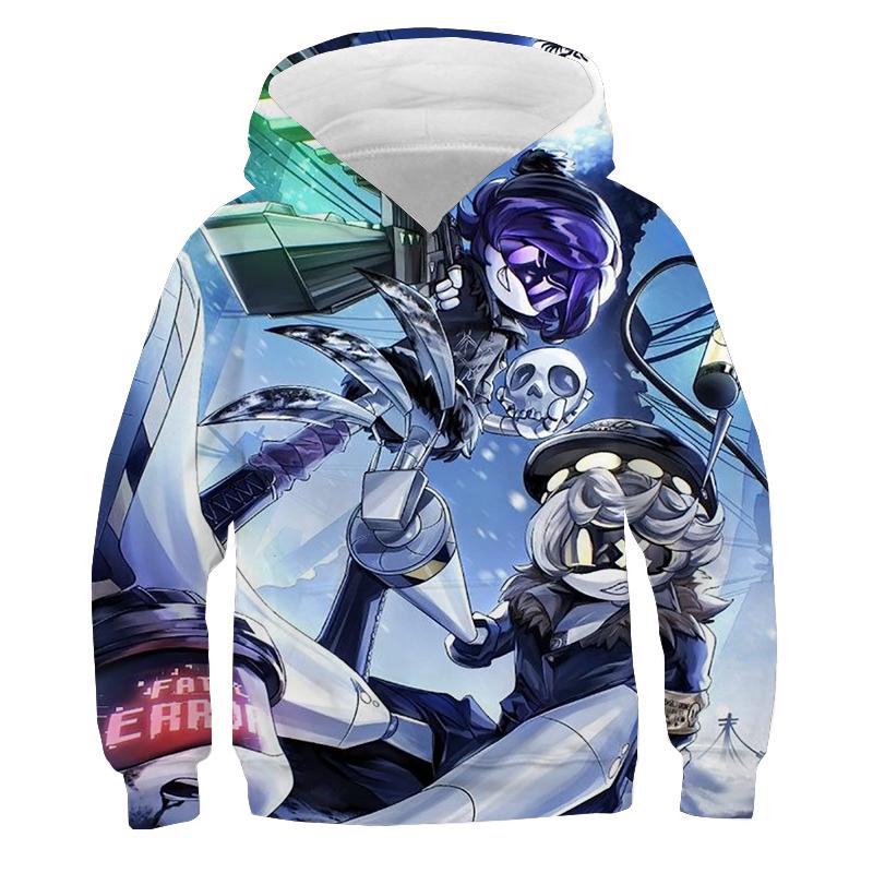 Harajuku Murder Drones Hanorace Hanorac Copii Desene Animate Imprimare 3D Băieți Fete Pulover Topuri Casual Streetwear Toamnă Haine Y2k