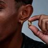 Stylish Stainless Steel Huggies Earring for Men Male, Simple Punk Small Hoop Earrings, Cool Fashion Ear Jewelry Gifts