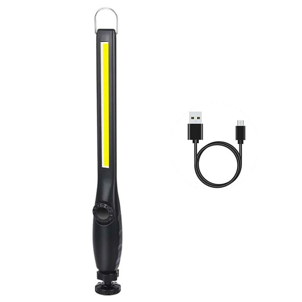 New COB LED Tactical Flashlight USB Rechargeable Torch Waterproof Work Light Magnetic Lanterna Hanging Lamp For Night Lighting