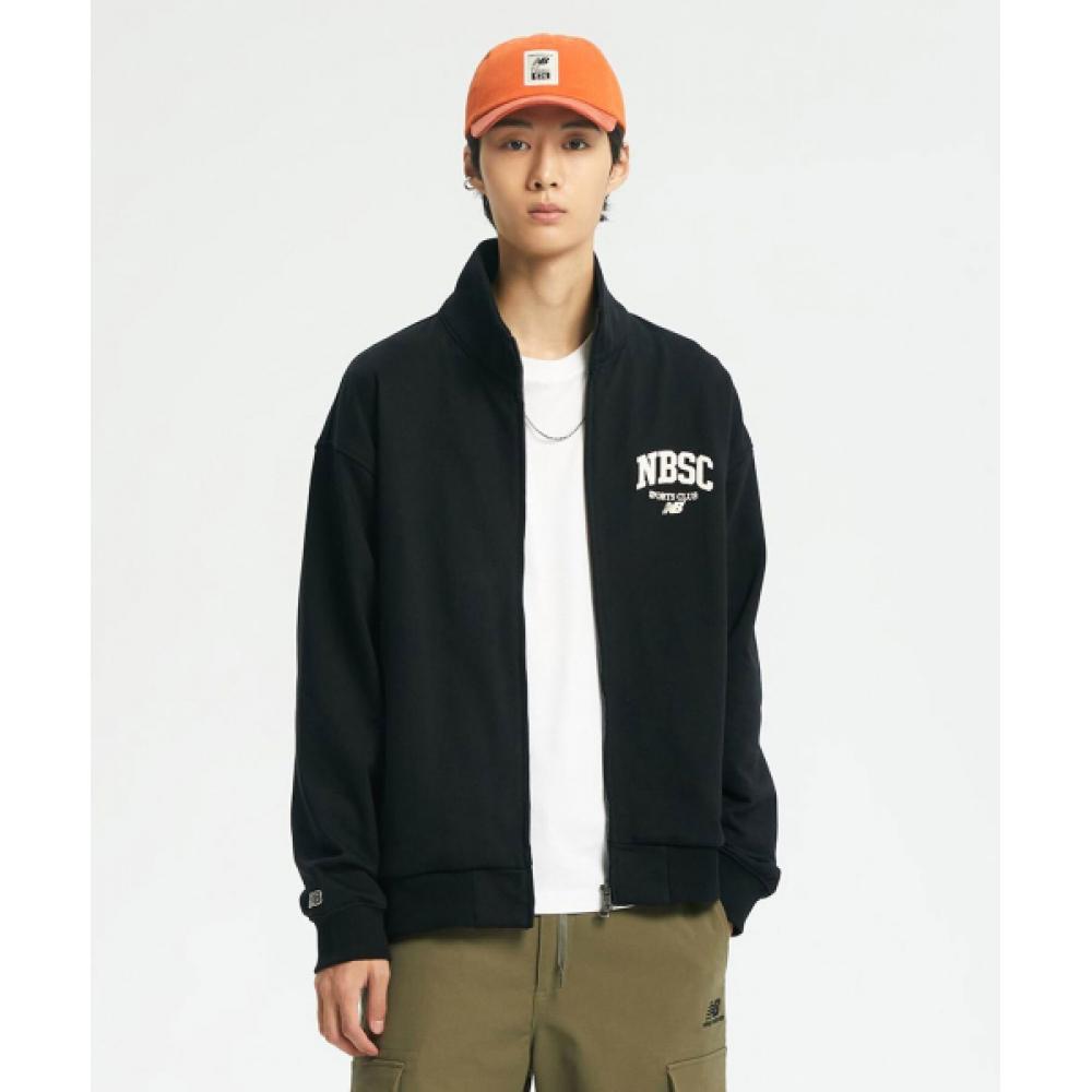 

New Balance Nbmdd31813 Uni Nbsc Stanneck Zip Up Semi Over Fit Black (19)BLACK/S(090)
