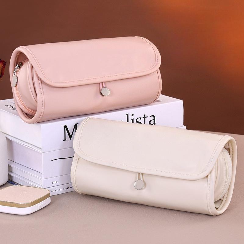 1pc Large Capacity Multifunctional Makeup Bag for Women Brush Make Up Bag Storage Hasp Folding Beauty Cosmetic Case organizer