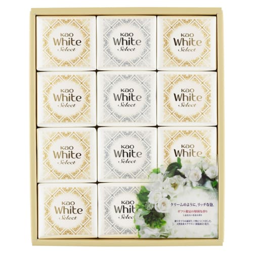 

kao white select элегантный белый букет аромат 85 г 12 шт kws-20