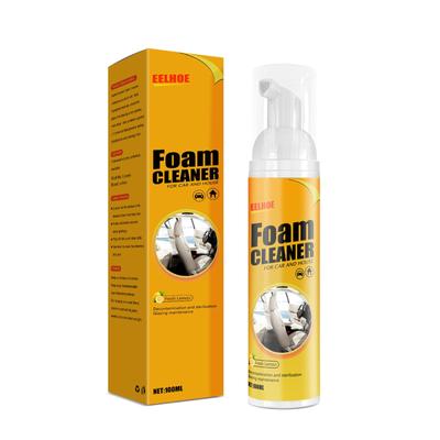 (Nikita) Multifunctional Foam Cleaner Supplies Car Interior Powerful Stain Removal Cleaner 30/100ML