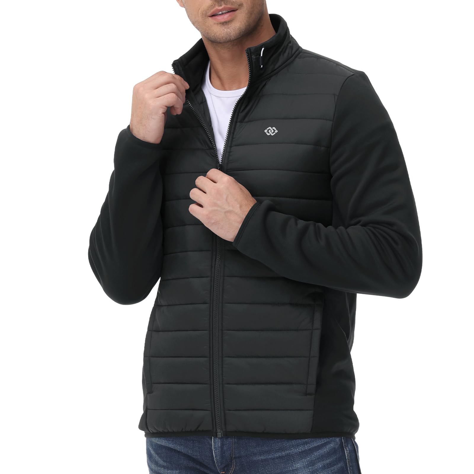 Мужская легкая пуховая куртка MoFiz, больших размеров, теплая, водоотталкивающая, ультралегкая, ветрозащитная, идеально подходит для походов и осени