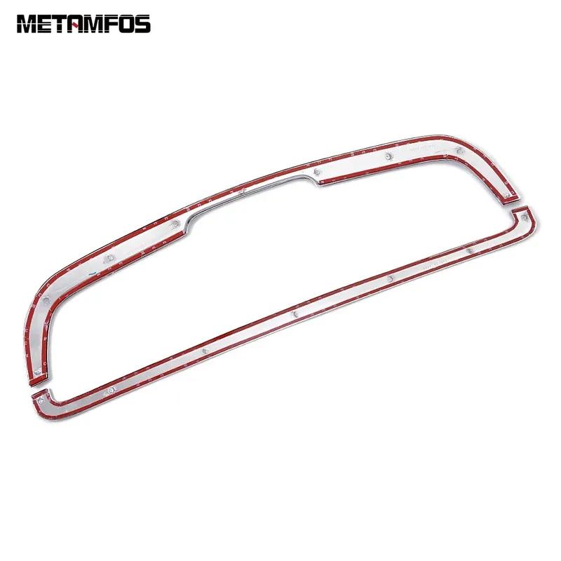 Front Bumper Grille Racing Grill Trim Frame For Nissan Qashqai J10 2007-2009 2010 2011 Chrome Exterior Accessories Car Styling