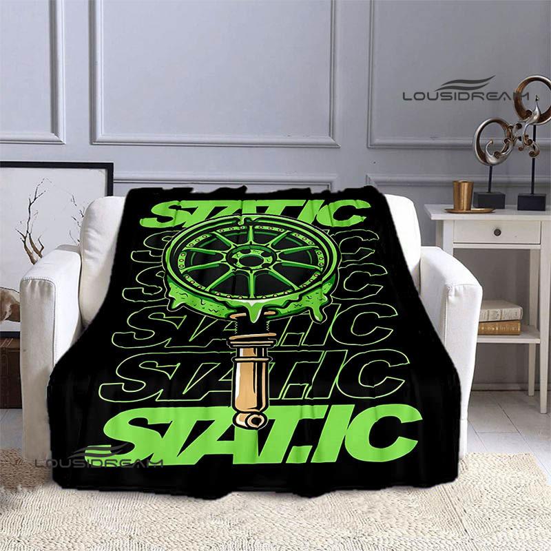 BBS LOGO printed blanket Picnic blanket Warm Flannel blankets Outdoor Blanket Home bed linings blankets for beds Birthday Gift