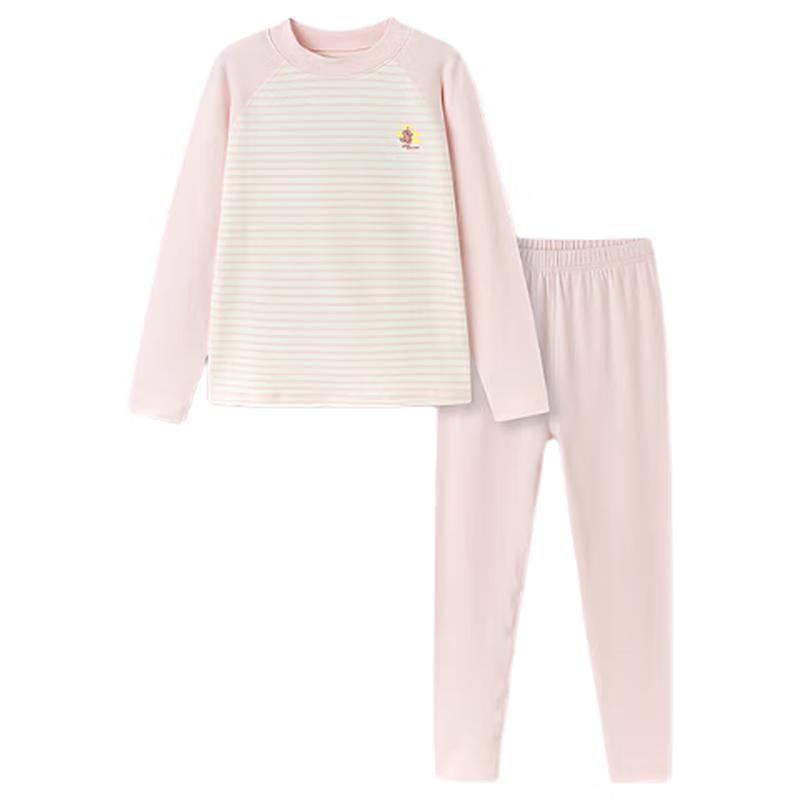 Balabala Girls Thermal Base Layer Underwear Set (2-Piece) 90